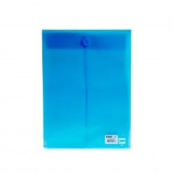 Bolsa com Velcro A4 Azul