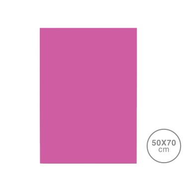 Cartão Canelado Folia Rosa 50X70cm Pack 10