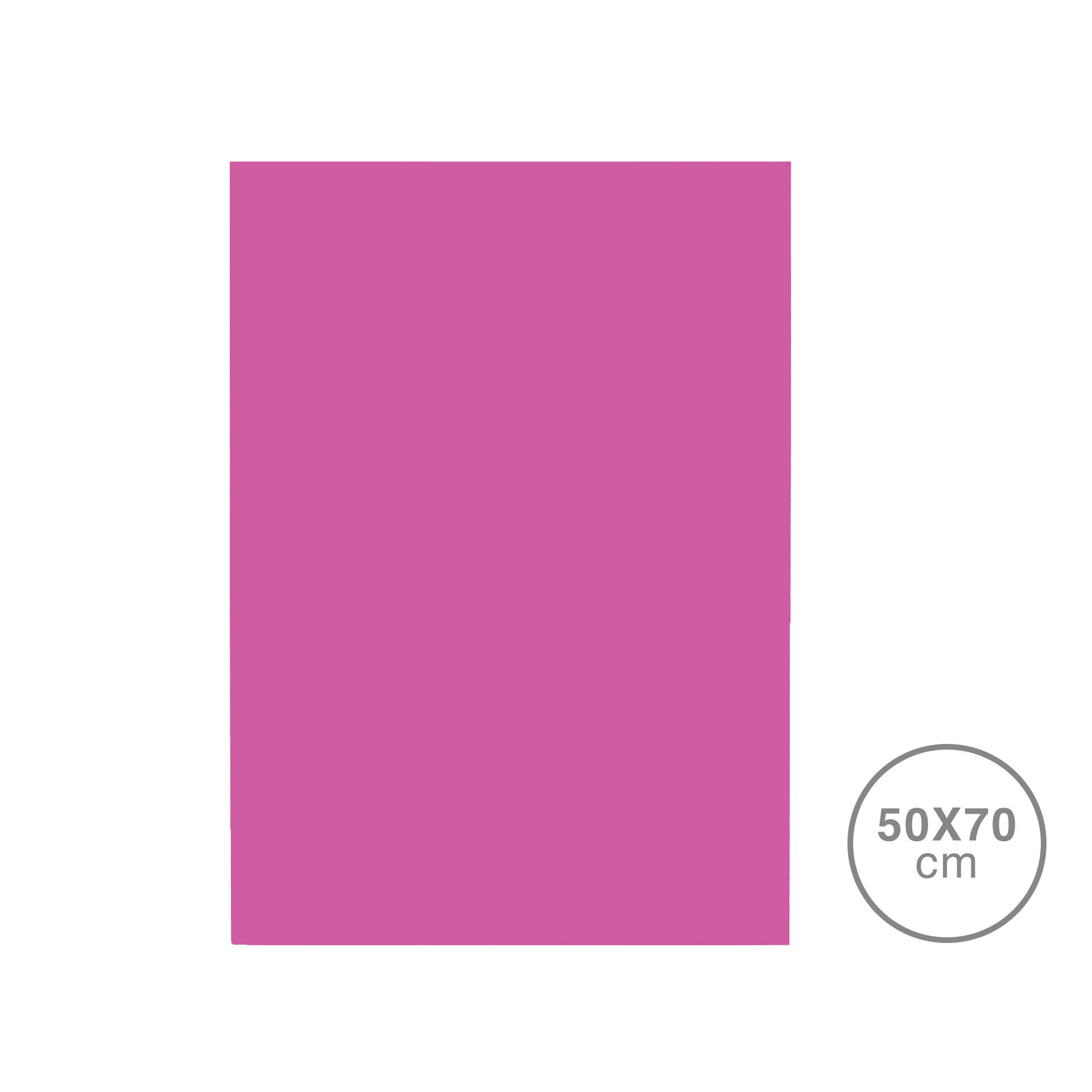 Cartão Canelado Folia Rosa 50X70cm Pack 10