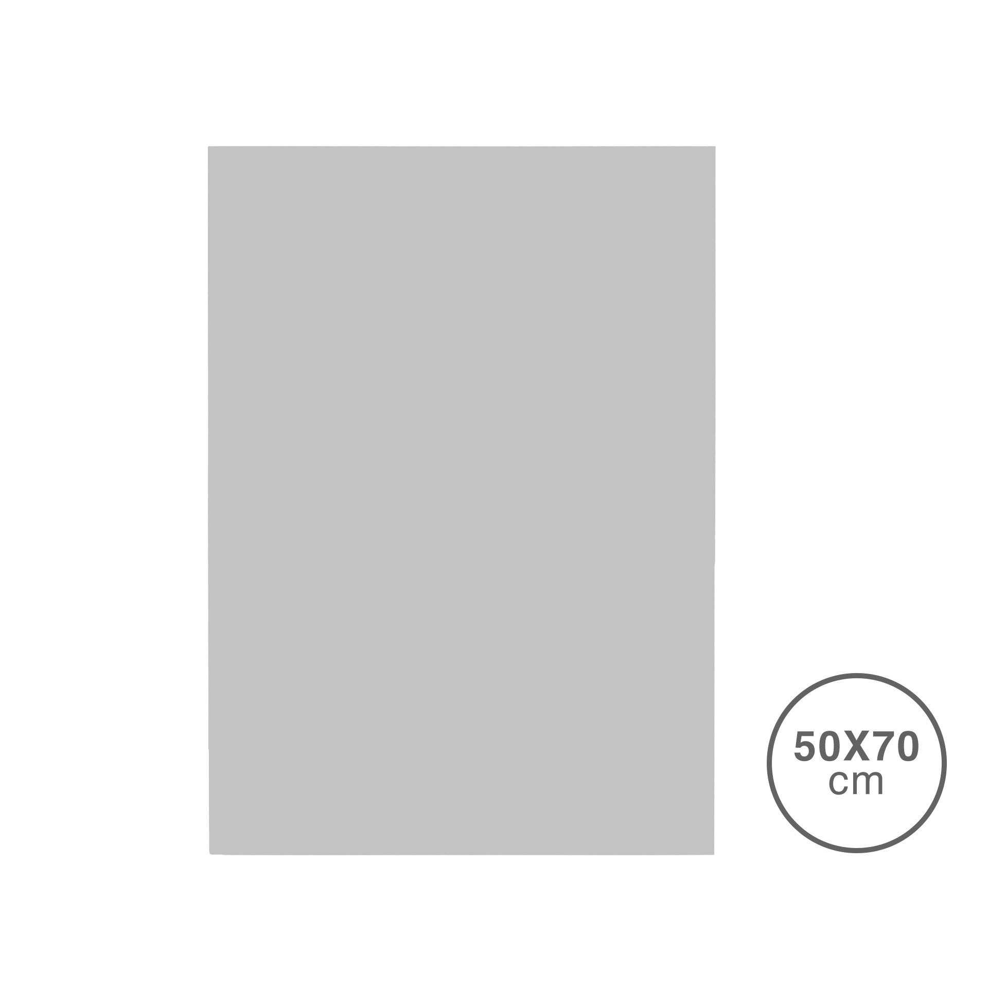 Cartão Canelado Folia Cinzento 50X70cm Pack 10