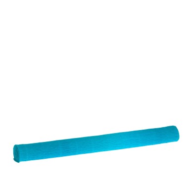 Rolo Papel Crep�o Fama Turquesa 50X250cm