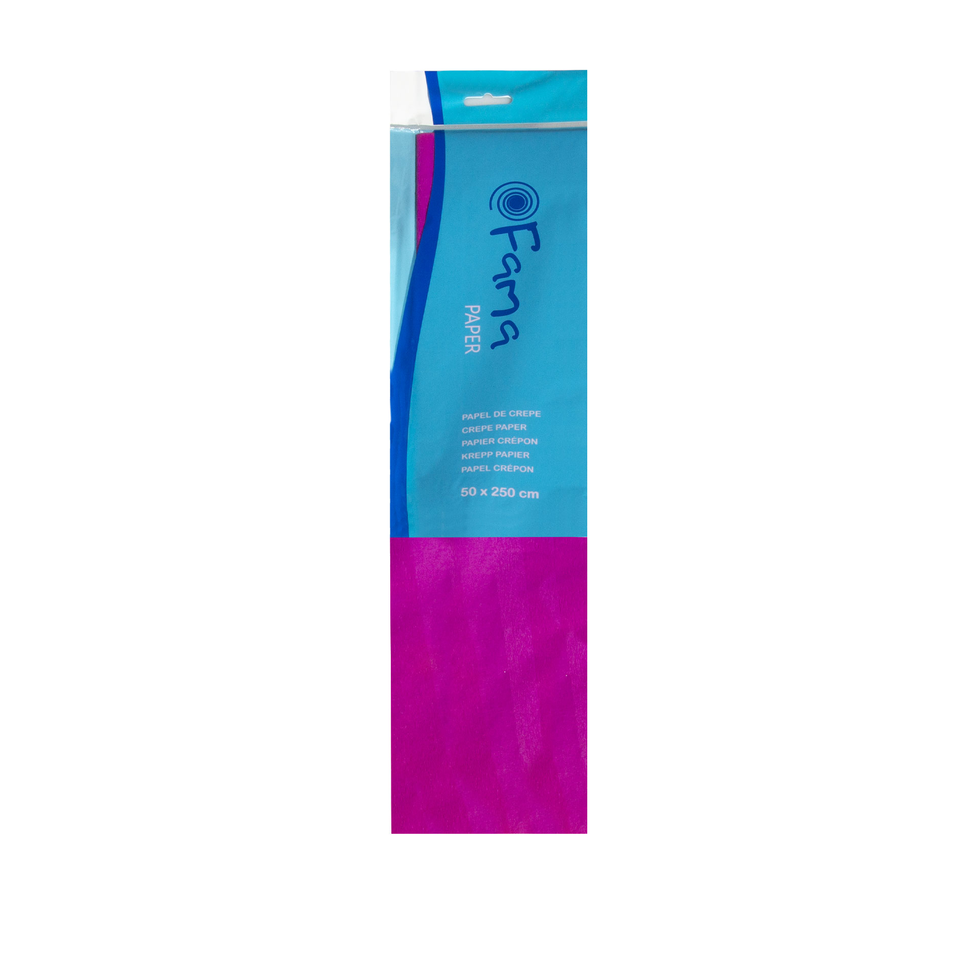 Papel Crepe Fama Roxo 50X250cm