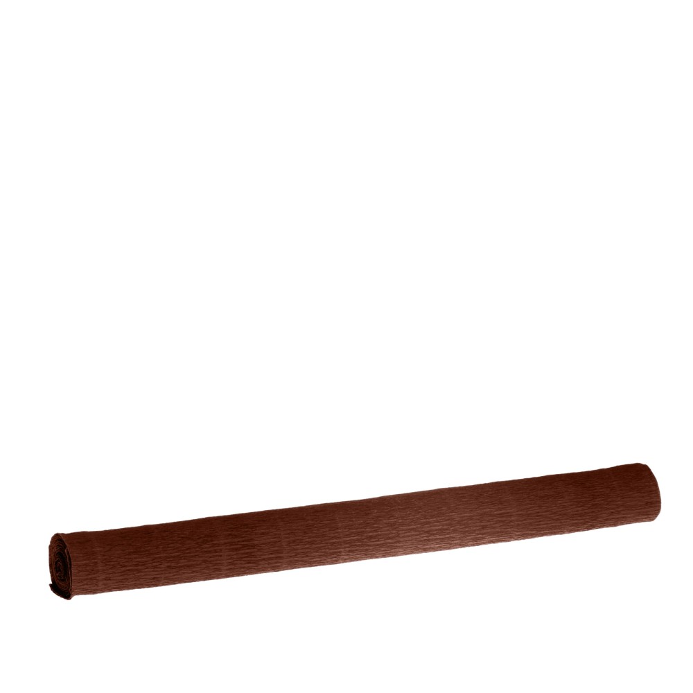 Rolo Papel Crepão Fama Castanho 50X250cm