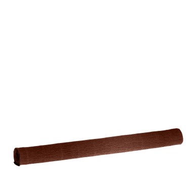 Rolo Papel Crepão Fama Castanho 50X250cm