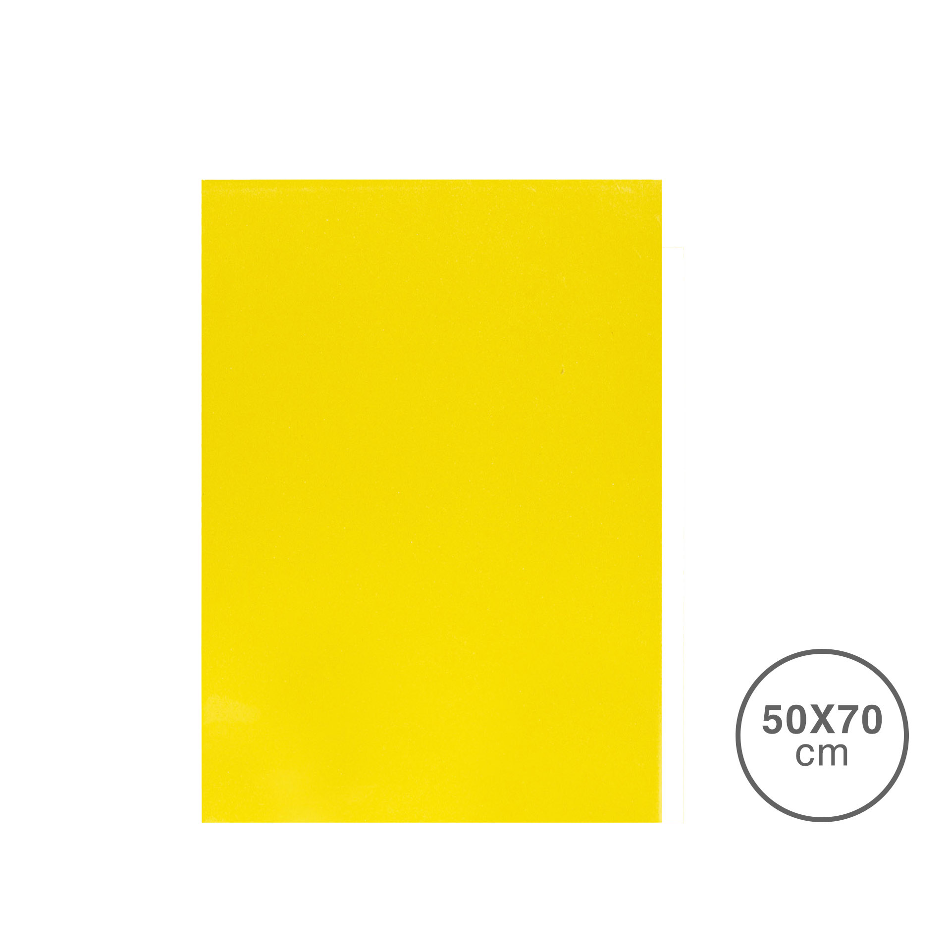 Folha Esponja Eva Amarelo 50X70X2mm