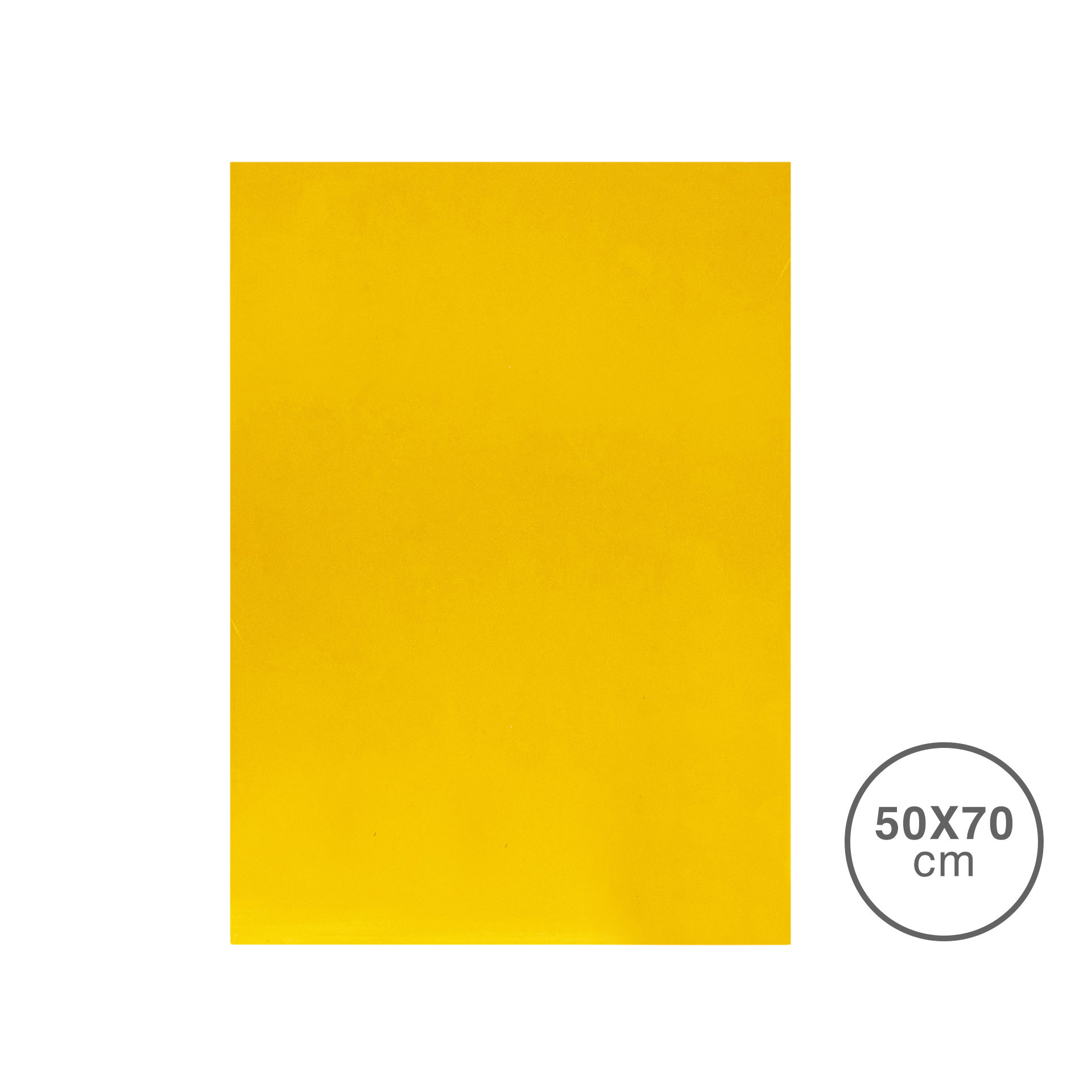 Folha Esponja Eva Dourado 50X70X2mm