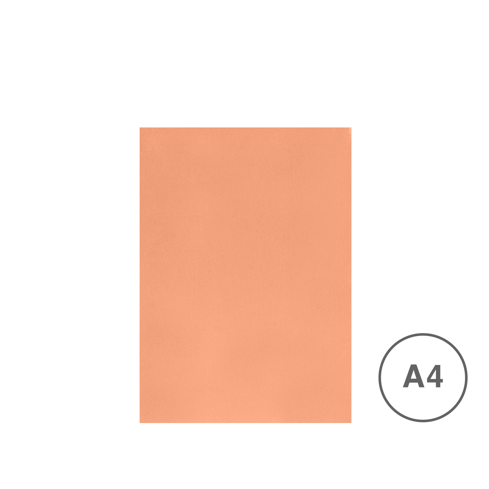 Folha Esponja Eva Coral A4 20X29cm