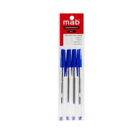 Esferogr�fica Mab Pack 4 - Image product