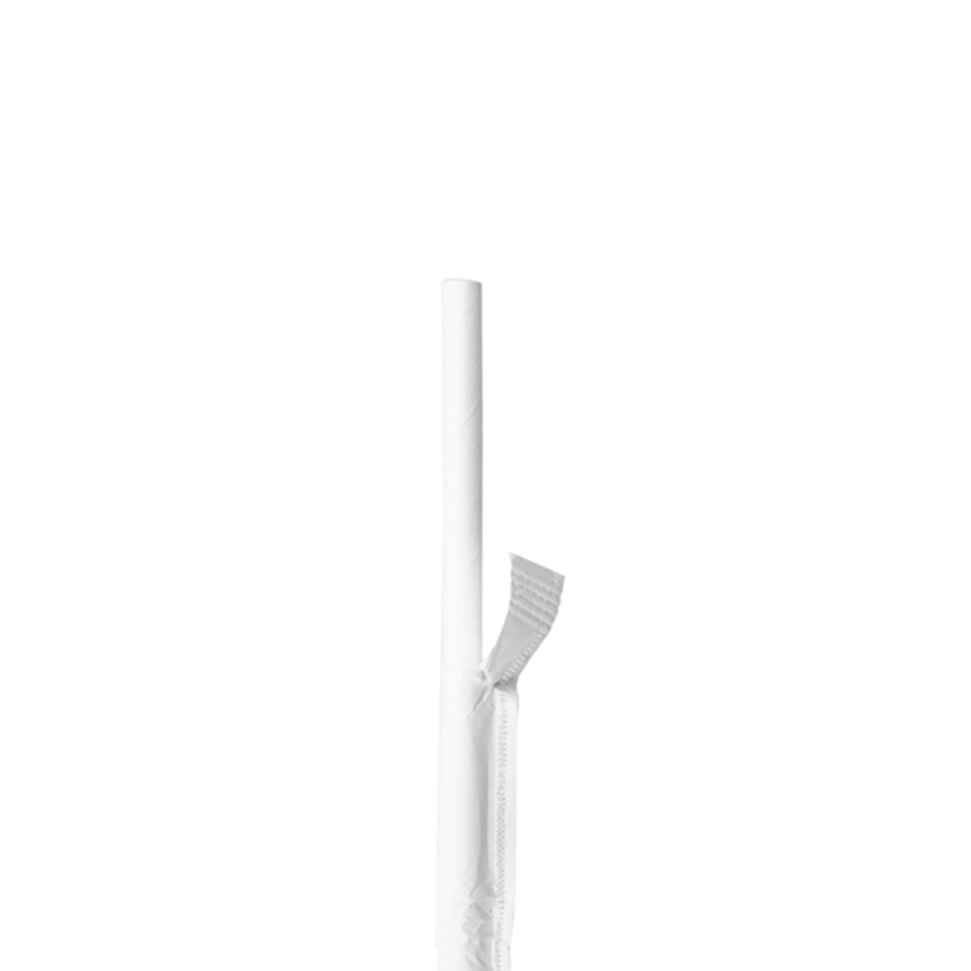 Palhinha Direita Papel Branco 20CM Pack 250