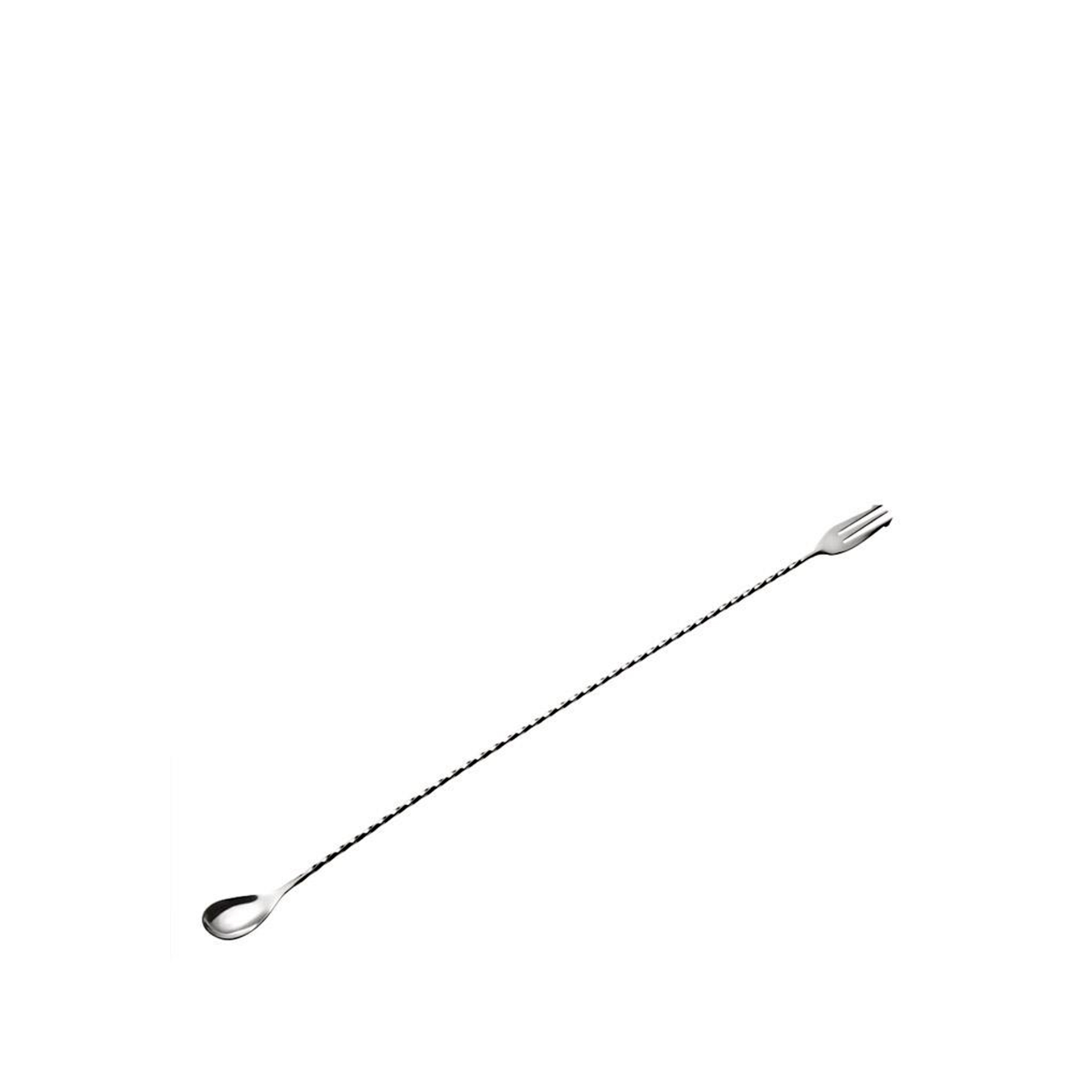 Colher / Garfo Bar Prateado 50cm