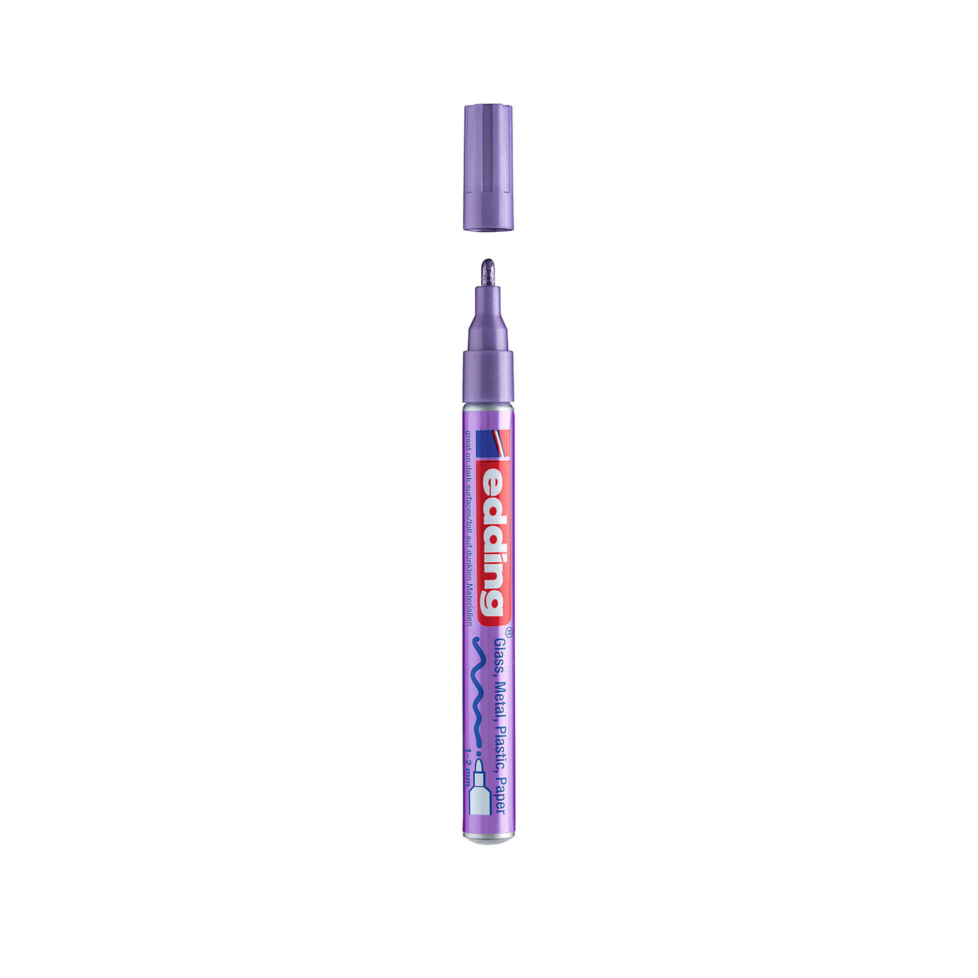 Marcador Tinta Opaca Edding 751 Brilho