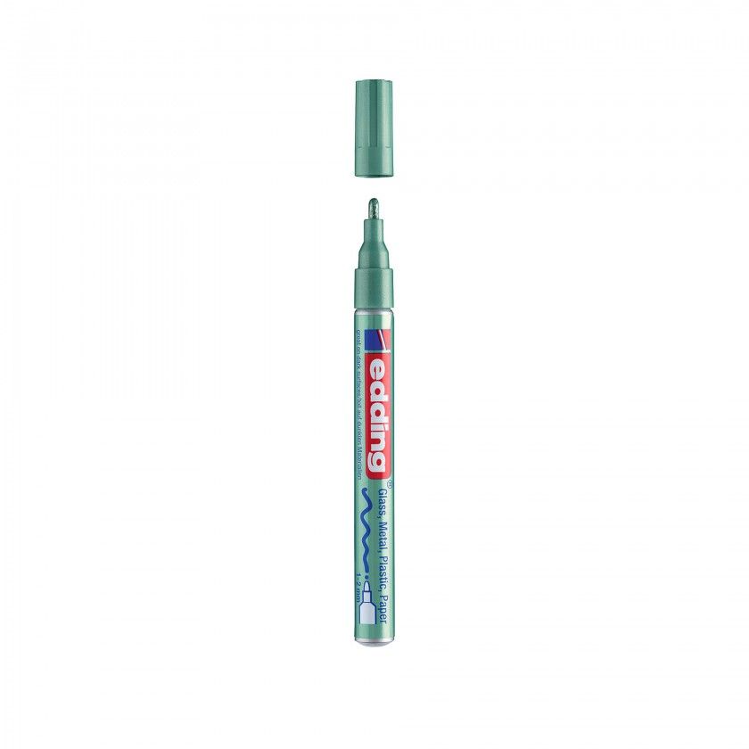 Marcador Tinta Opaca Edding 751 Brilho Marcador Tinta Opaca Edding 751 Brilho