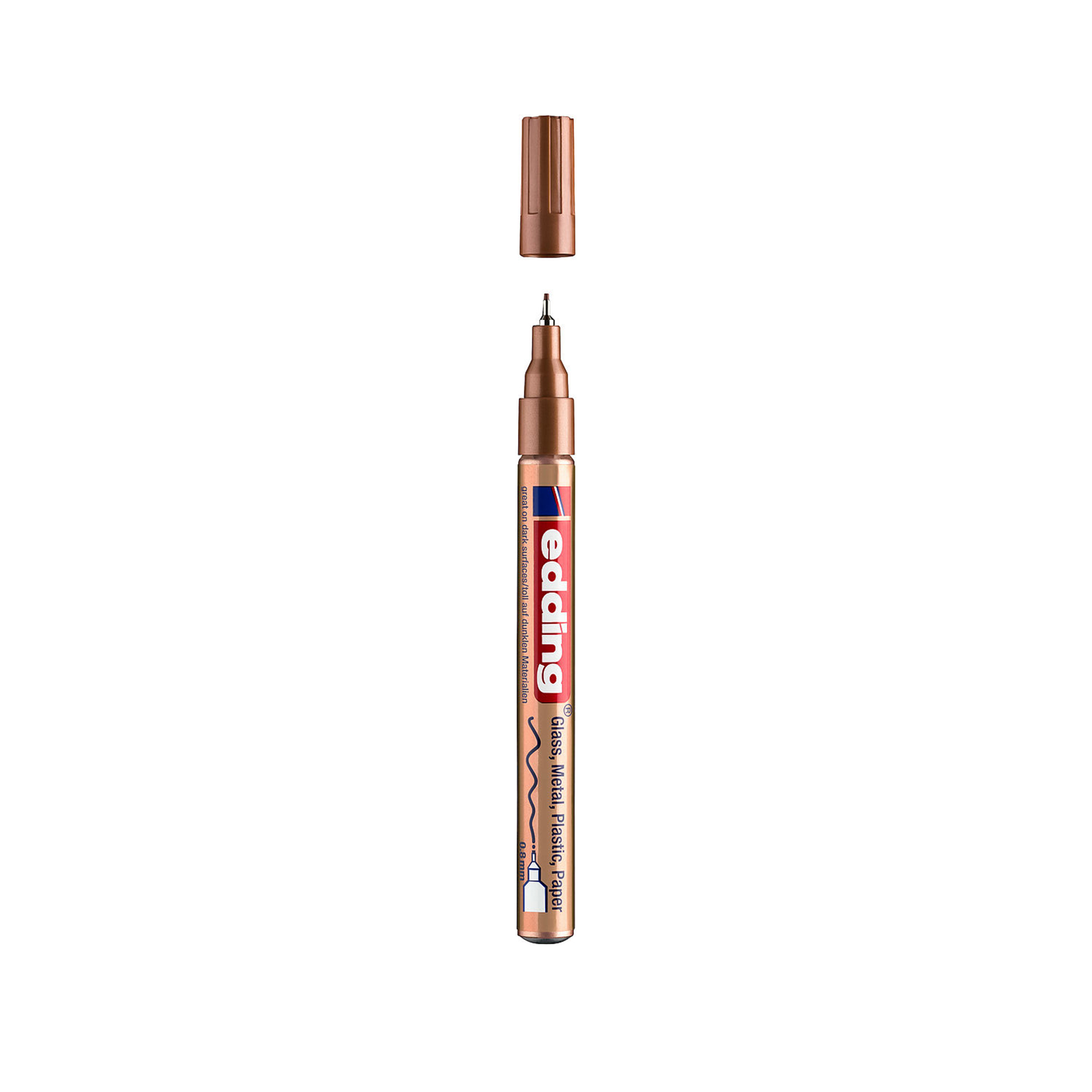 Marcador Tinta Opaca Edding 780/10 Brilho