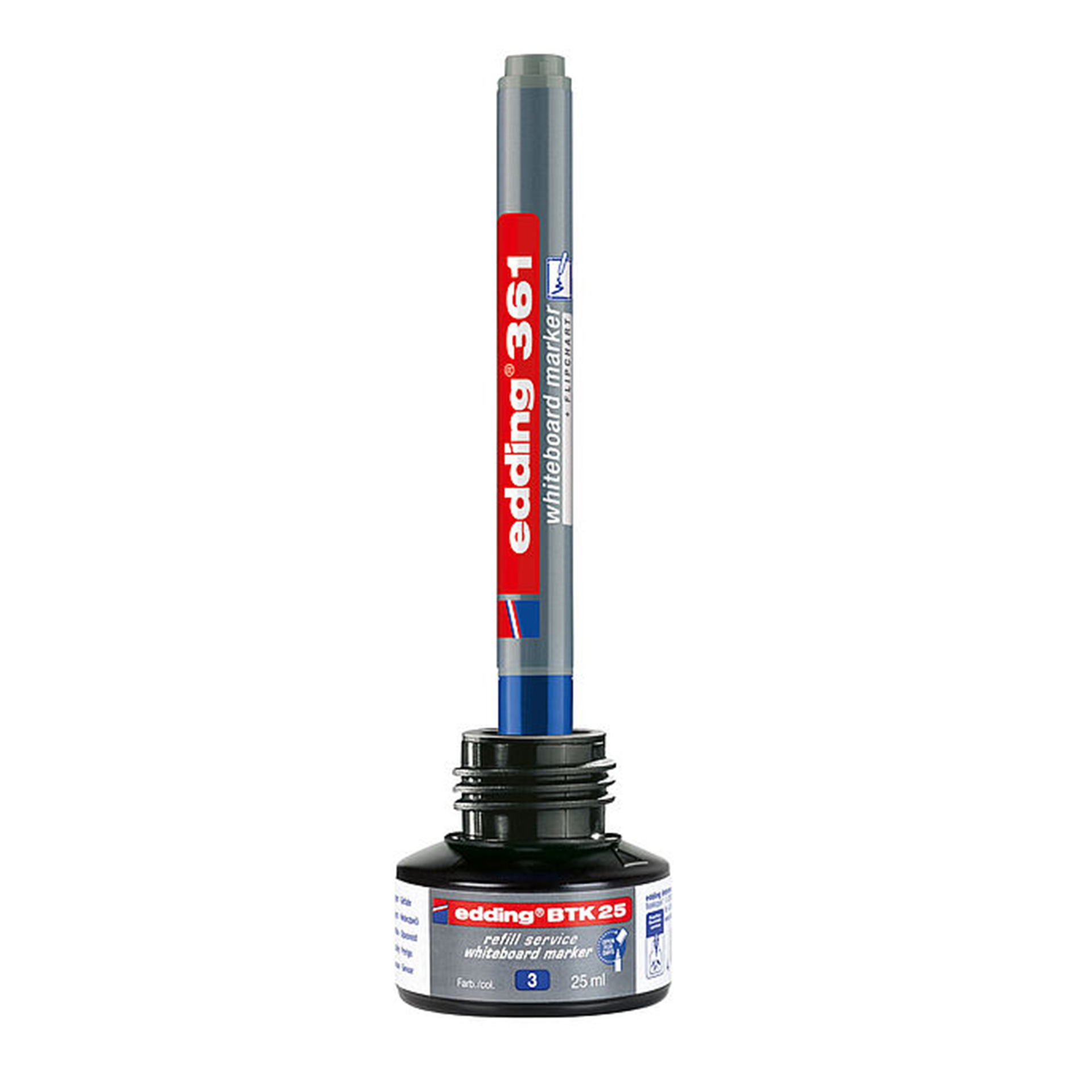 Recarga Marcador Quadro Branco Edding BTK25