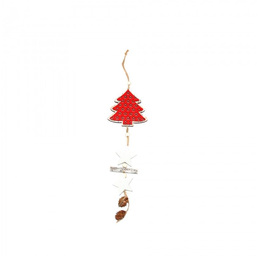 Pendente rvore Vermelho