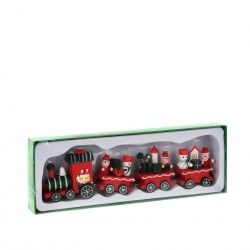 Comboio Pai Natal Vermelho 21CM