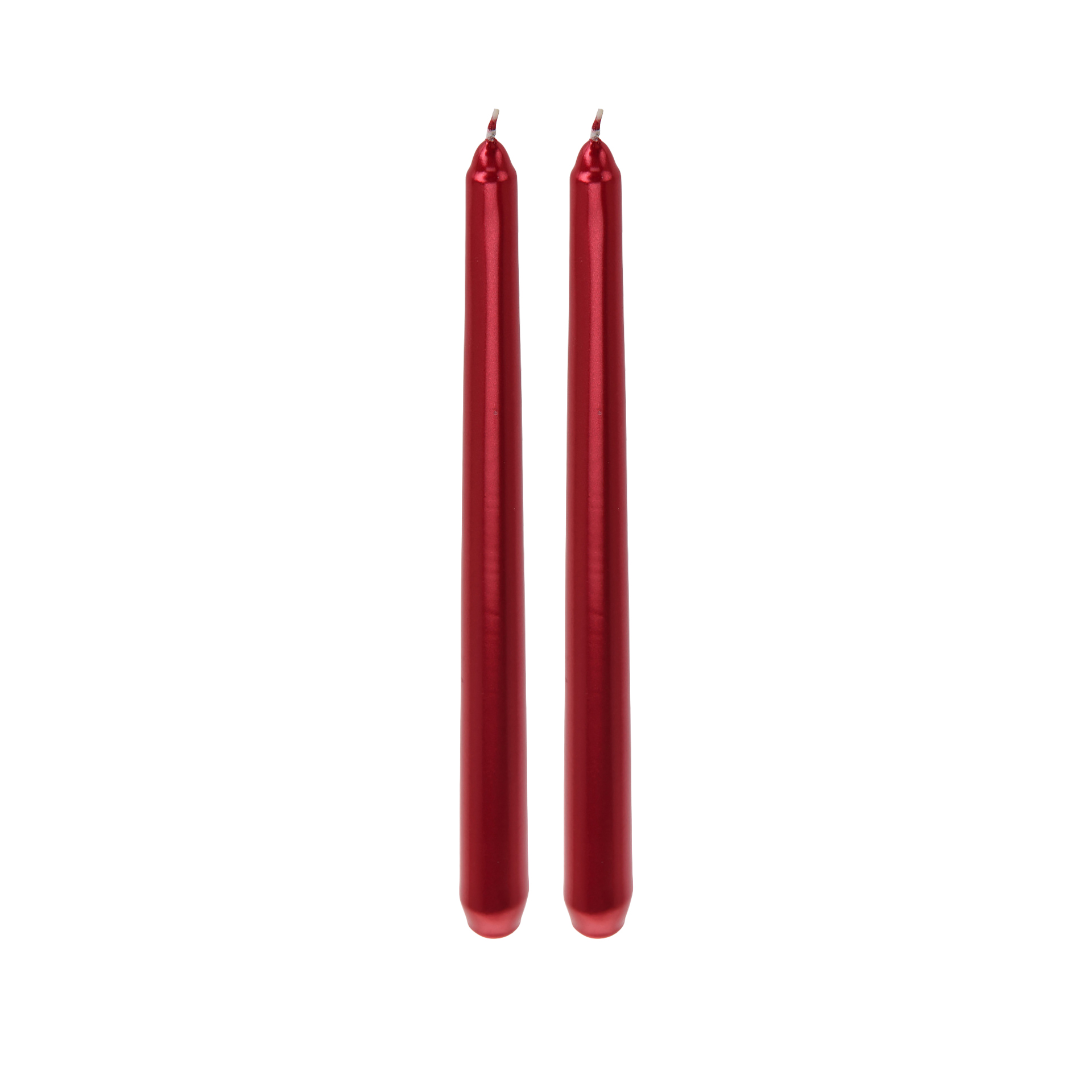Velas Vermelhas 25CM Pack 2