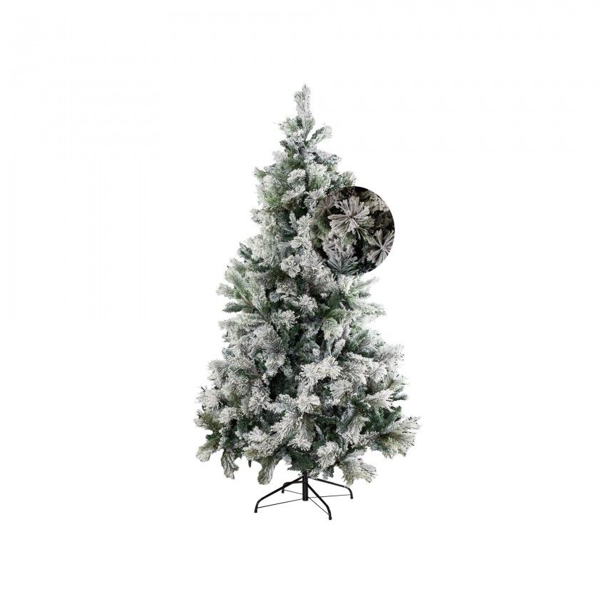 rvore Natal com Neve Multicor 210cm