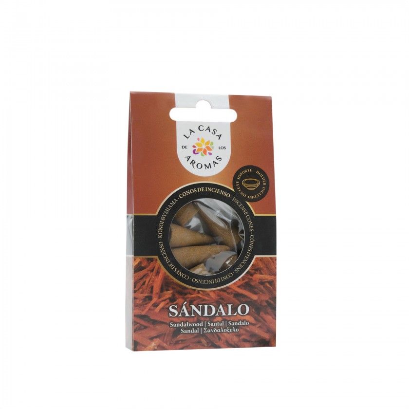 CONES INCENSO SANDALO PACK 15