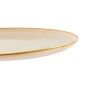 Prato Porcelana Duomo Marrone Sobremesa Castanho 21cm Prato Porcelana Duomo Marrone Sobremesa Castanho 21cm