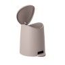 Balde WC com Pedal Standard Taupe 3l 19X21.8X22.1cm