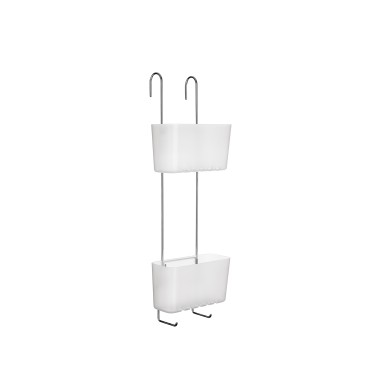 Cesto Duplo Galce Standard Branco 20X13X59CM