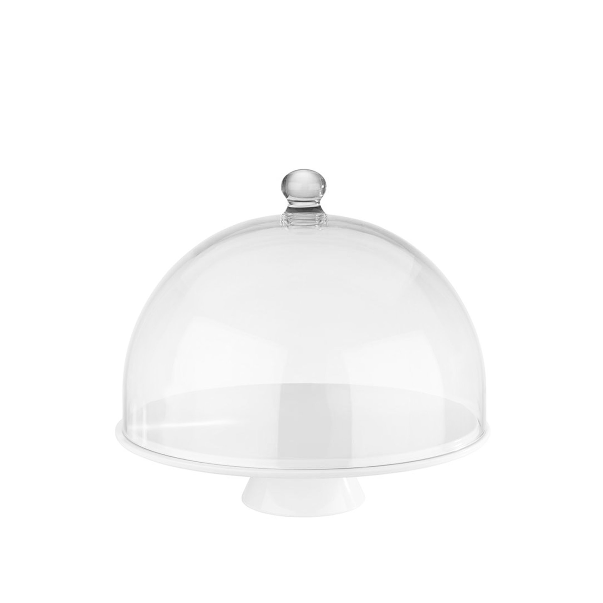 Suporte Bolo Melamina Classic Branco 37.5cm