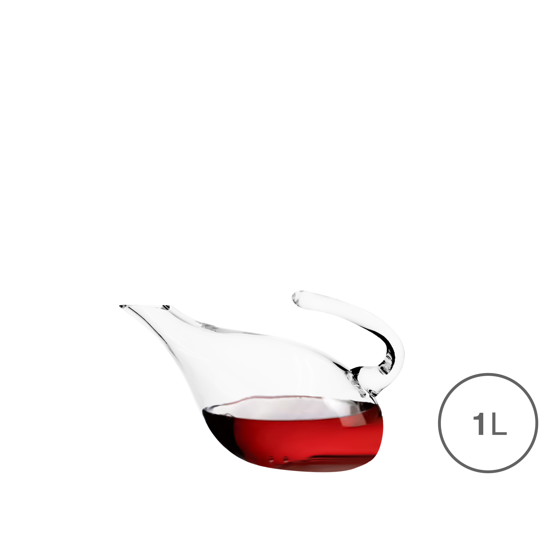 Decanter Vidro com Asa 1000ml
