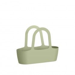 Floreira Bolsa Paris 43X16X34cm 7L Verde Eucalipto