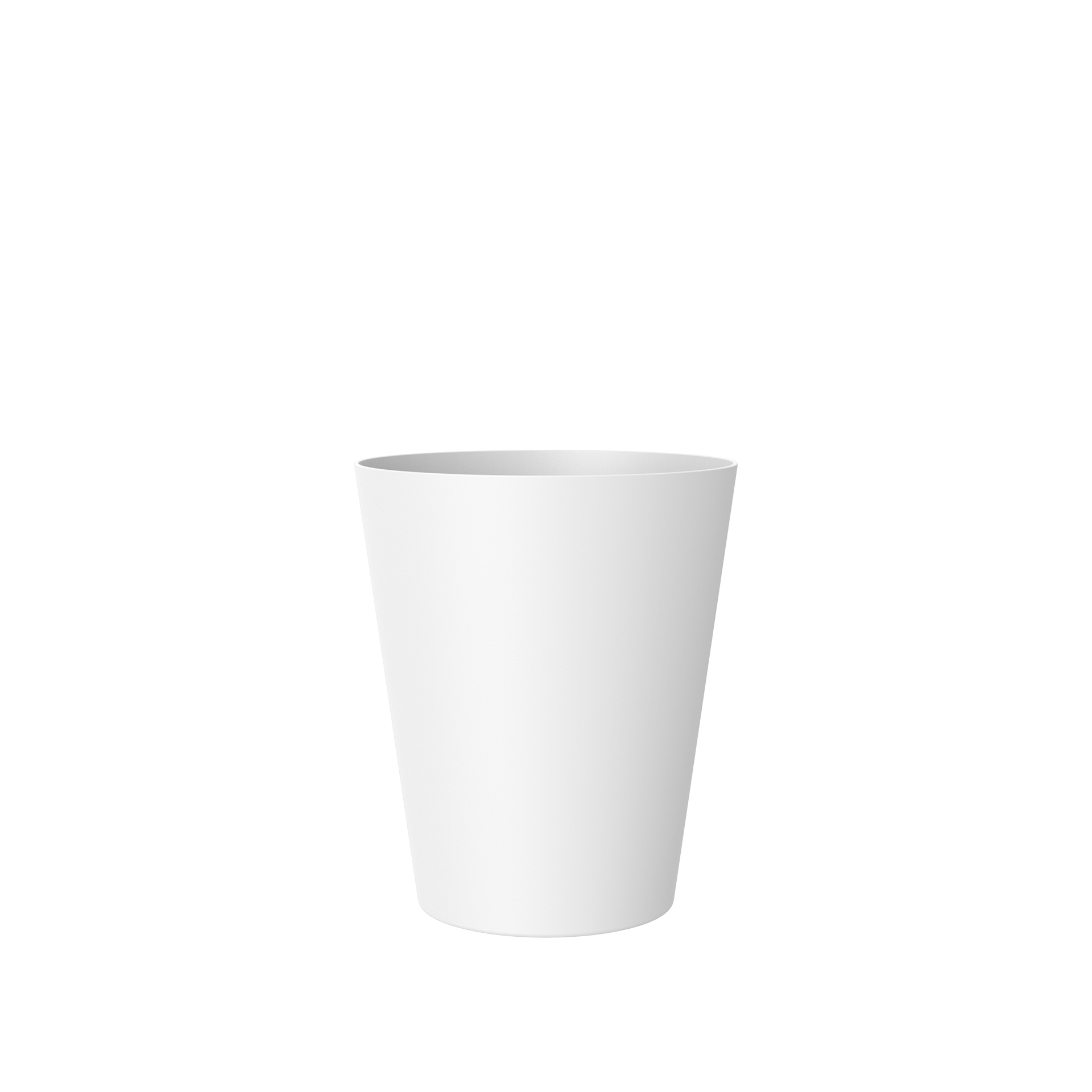 Vaso Porto Orquídia Ø12.7X15cm 1.2L Branco
