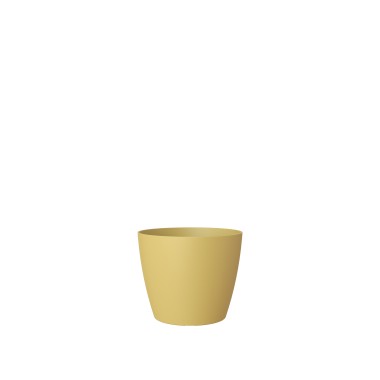 Vaso San Remo Mate Ø6X5.8cm 0.1L Amarelo Mel