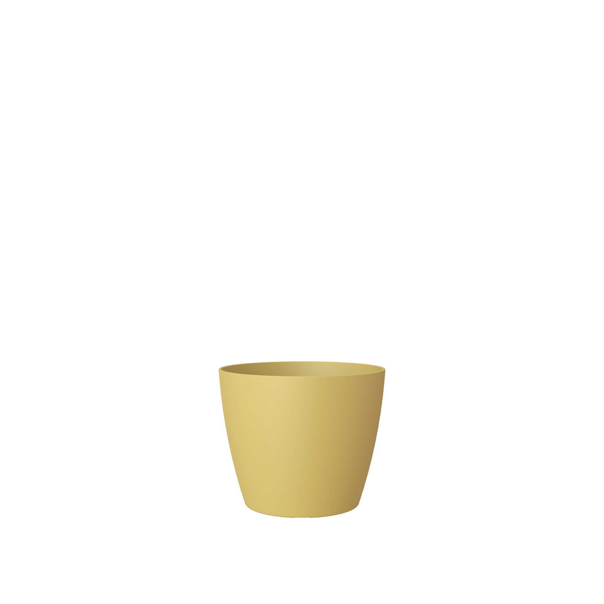 Vaso San Remo Mate Ø6X5.8cm 0.1L Amarelo Mel