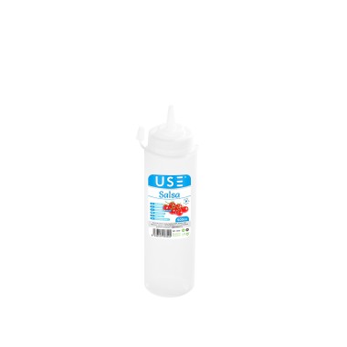 Frasco para Molhos Redondo Cristal