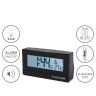 Despertador Timemark Digital Plstico Preto 11.5X4.5X7cm