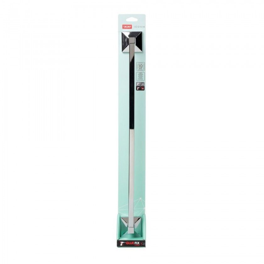 Toalheiro Parede Iconik Grande 6X6.5X60CM Toalheiro Parede Iconik Grande 6X6.5X60CM