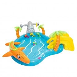 PISCINA INFANTIL VIDA MARINHA COM ACESSRIOS 295X190X137CM 237L