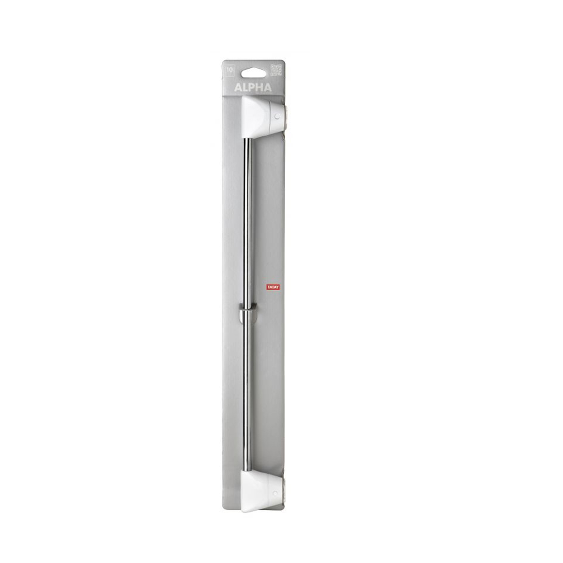 Toalheiro Inox Alpha Branco 60CM