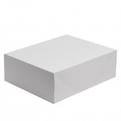 CAIXA CARTO BOLOS BRANCA 20X16X7CM