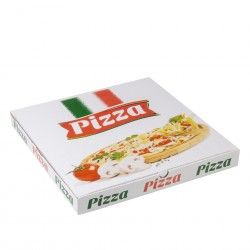 Caixa Carto Pizza Micro 41X41X4.5cm Pack 100