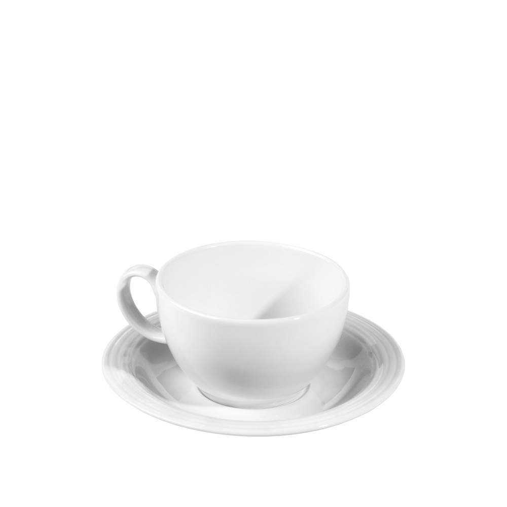 Ch�vena com Prato Duo Branco