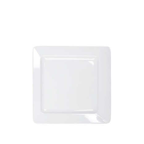 Prato Raso Eclipse Quadrado Branco - Image product