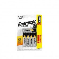 Pilha Energizer Alkaline Power AAA Pack 4+1
