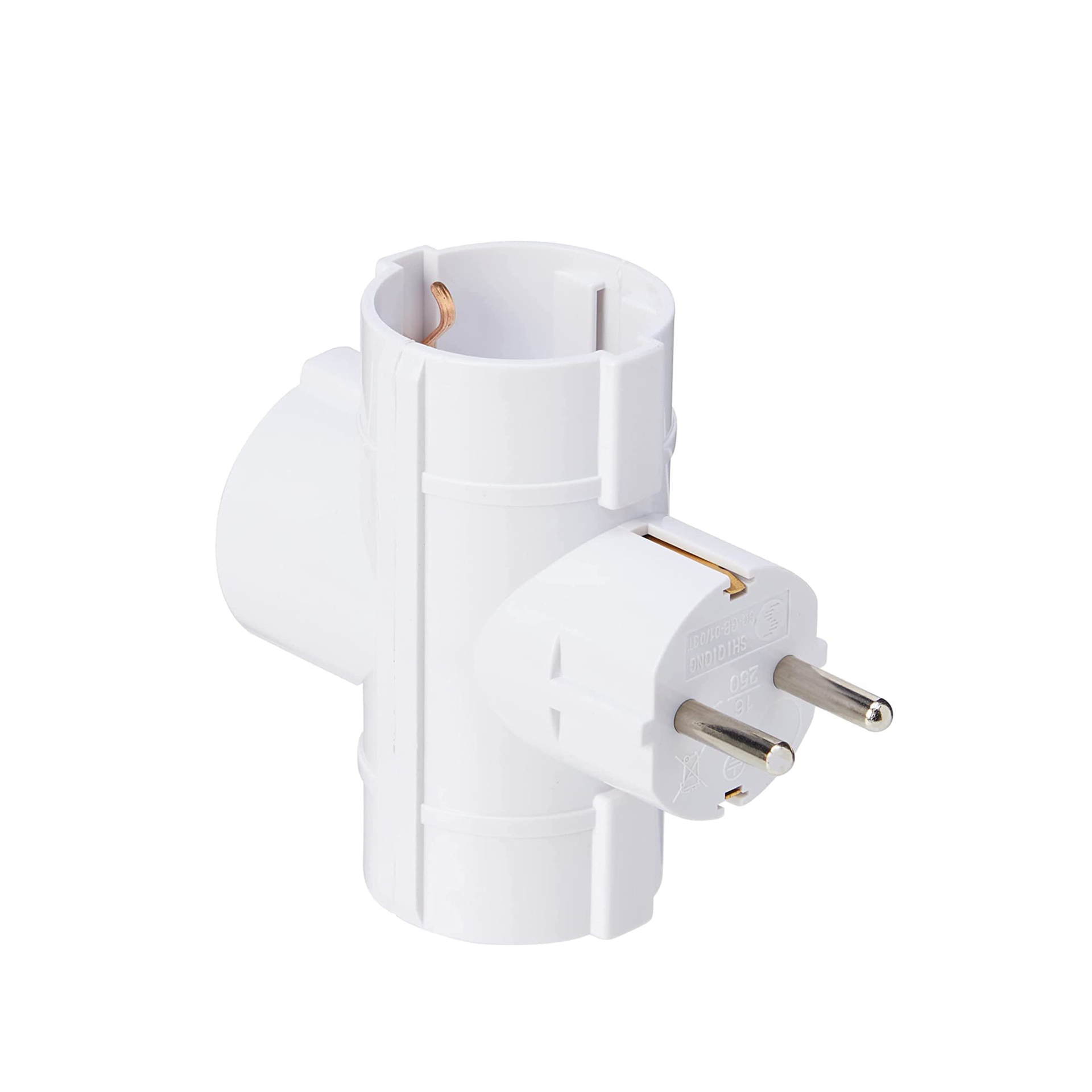 Adaptador 3 Tomadas Laterais 3500W