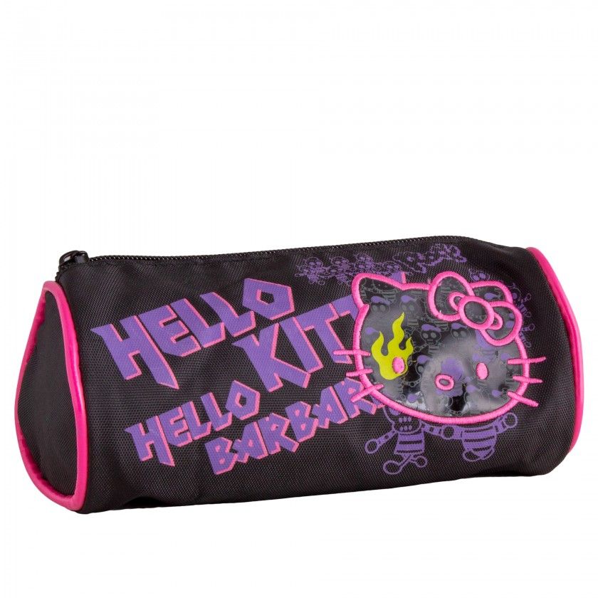 Estojo Hello Kitty Polyester Multicor