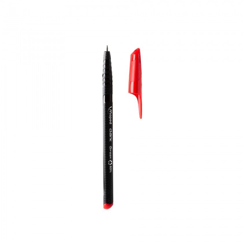 Esferográfica Maped Dark Vermelho Esferográfica Maped Dark Vermelho