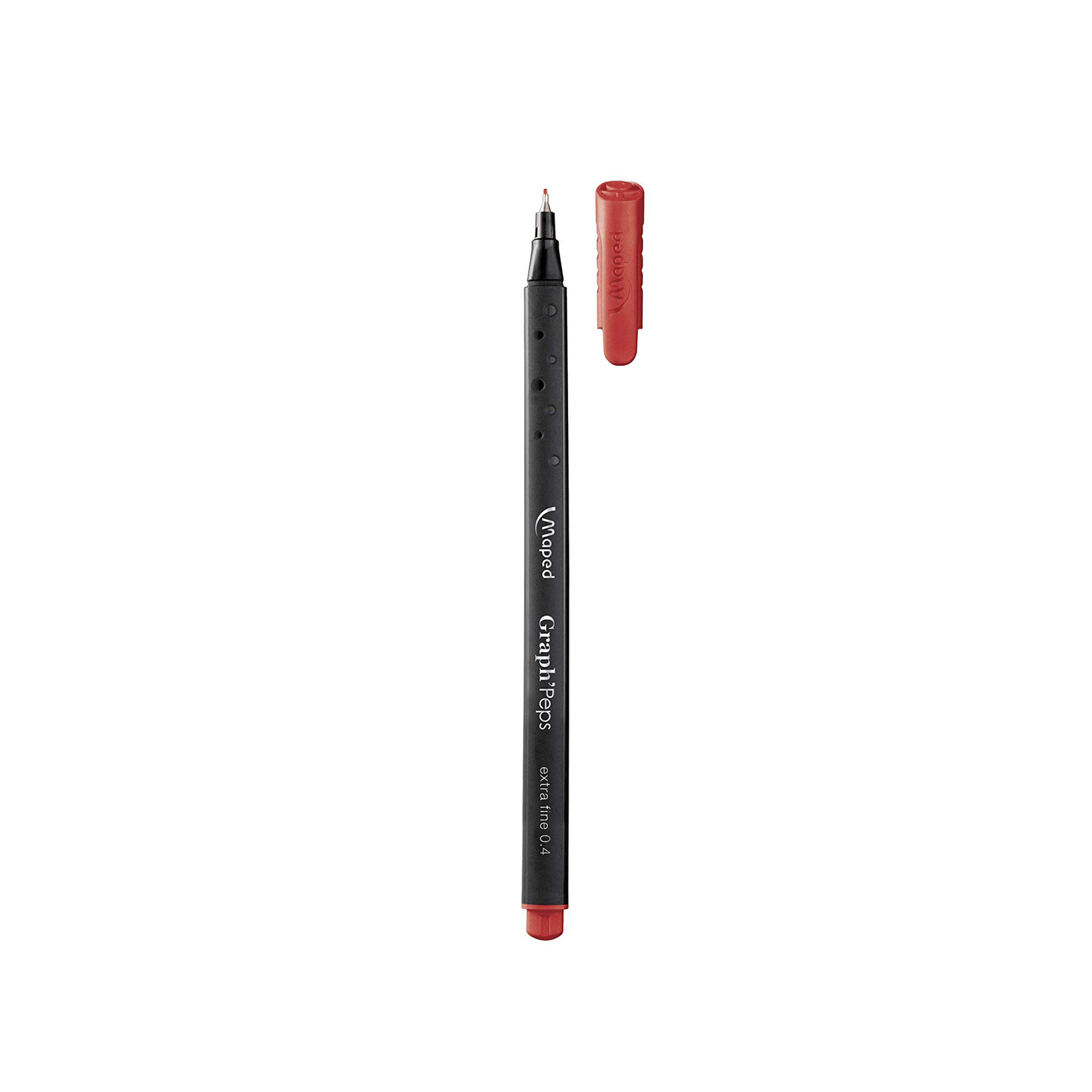 Caneta Mapaed Graph 0.4mm Vermelho