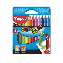 Lapis Cera Maped Color Peps Wax 12 Cores