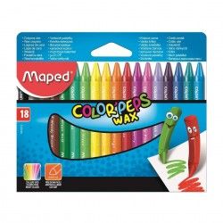 Lapis Cera Maped Color Peps Wax 18 Cores