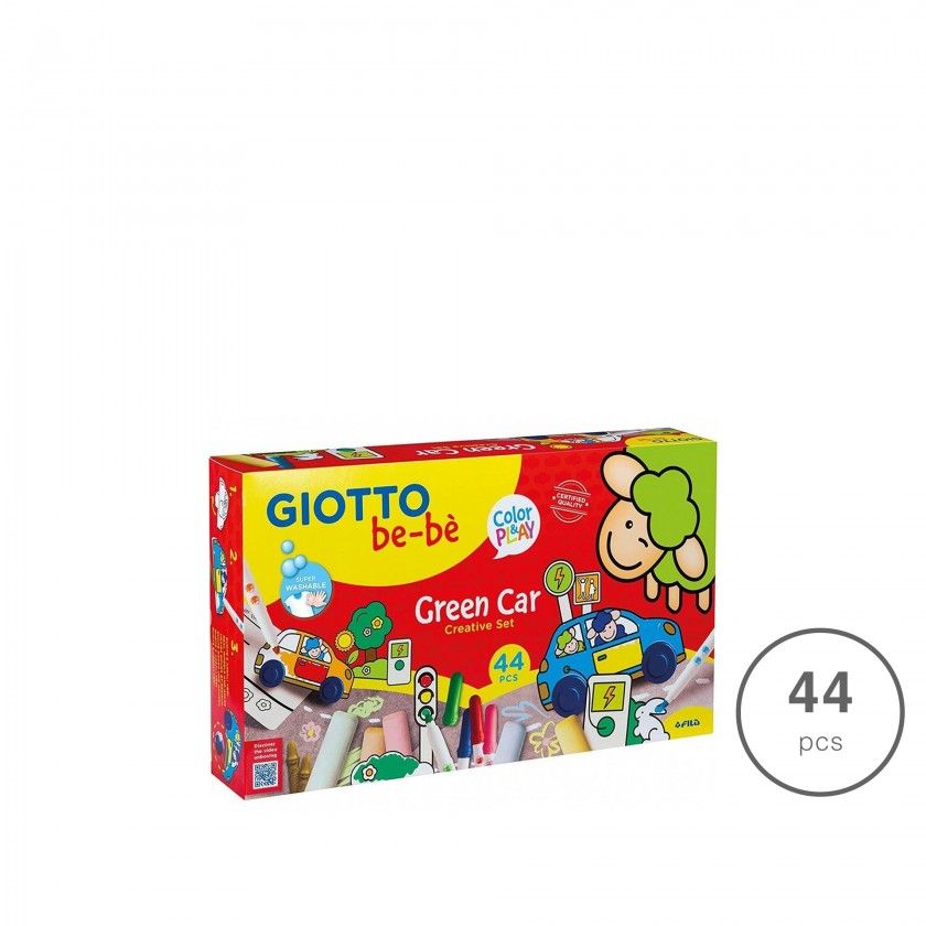 Giotto Be-B Conjunto Carro Verde 44 Peas