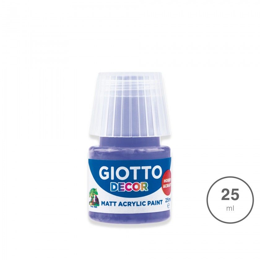 Tinta Acrlica Giotto Decor Violeta 25ml